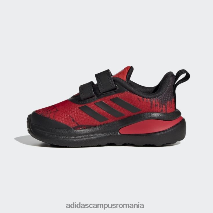 adidas campus romania red x marvel spider-man fortarun pantofi moda copii roșu/negru/alb J266N218172
