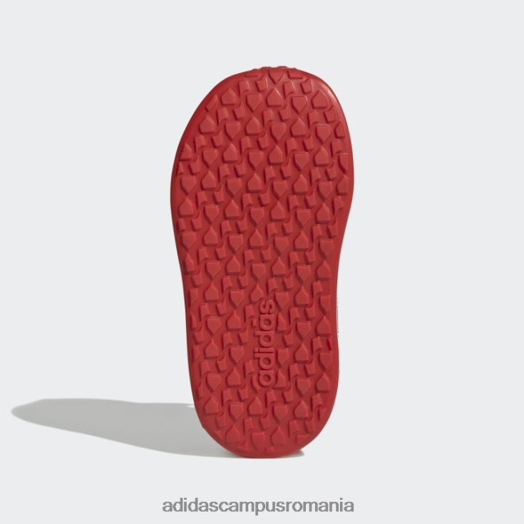 adidas campus romania roșu vs comutator 3 stil de viață alergare pantofi cu curele cu cârlig și buclă la modă copii negru/alb/rosu J266N217889