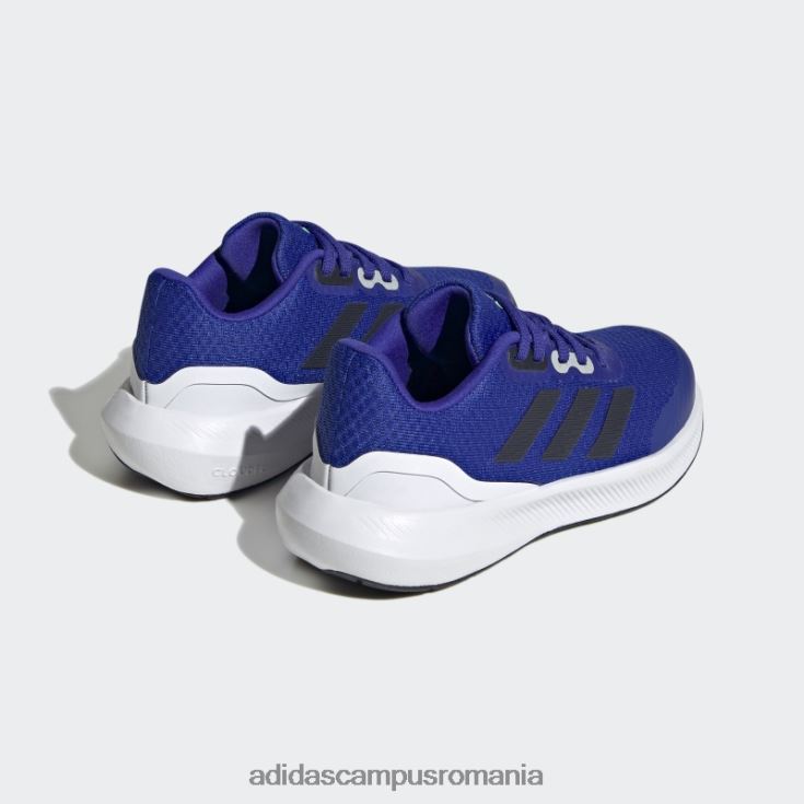 adidas campus romania runfalcon 3 pantofi dantela albastru copii albastru/cerneală/alb J266N218014
