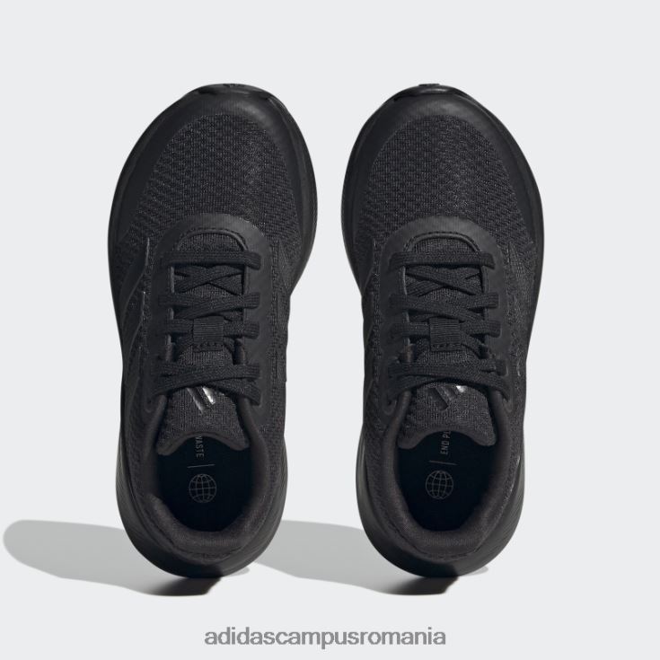 adidas campus romania runfalcon 3 pantofi dantela negri adidas copii negru J266N23582