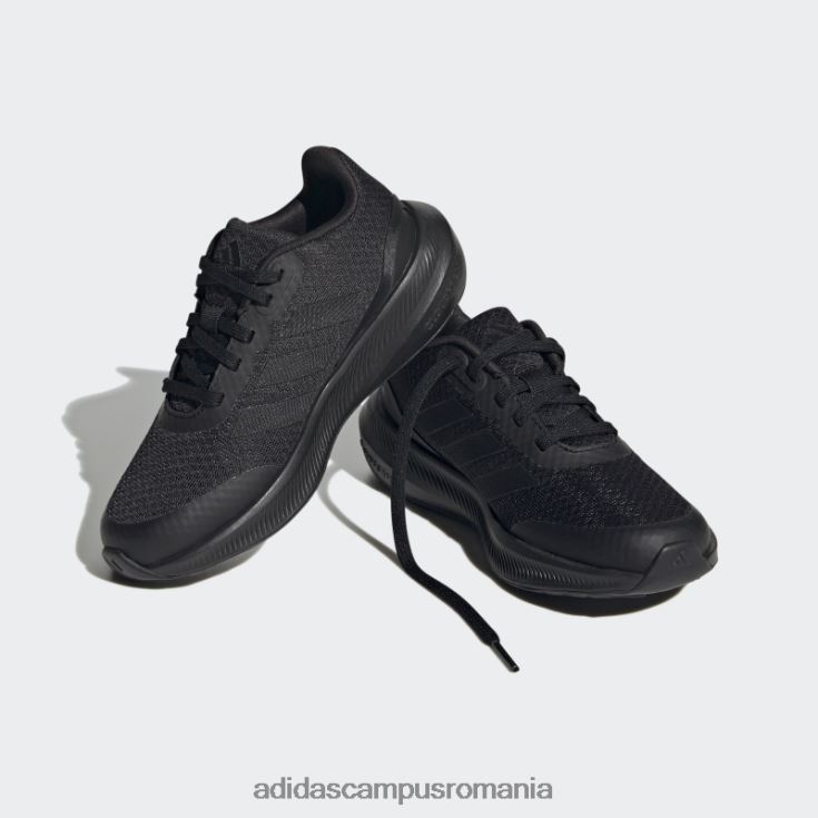 adidas campus romania runfalcon 3 pantofi dantela negri adidas copii negru J266N23582