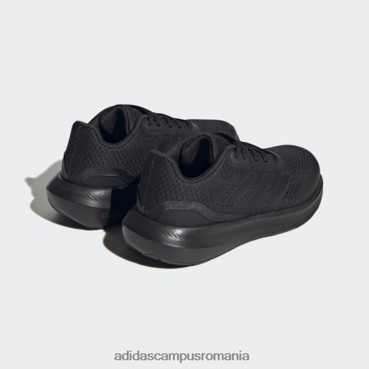 adidas campus romania runfalcon 3 pantofi dantela negri adidas copii negru J266N23582