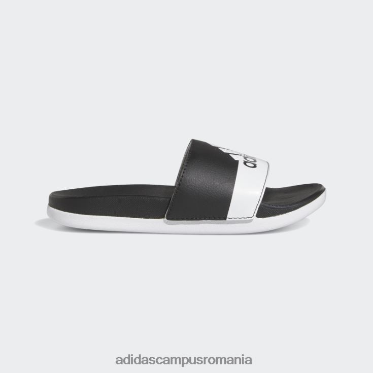 adidas campus romania sandale adilette comfort negru/alb copii alb negru J266N211072
