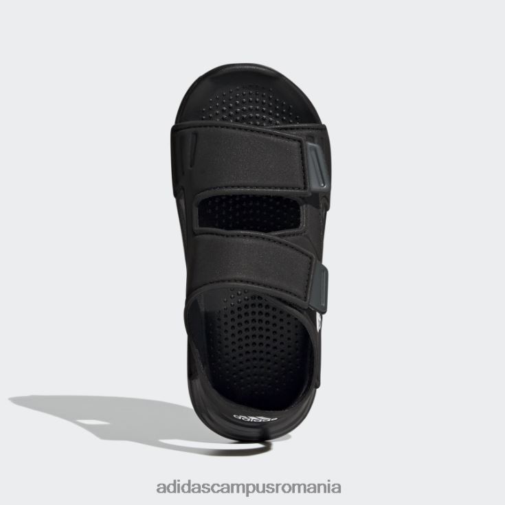 adidas campus romania sandale altaswim negre copii negru/alb/gri J266N217833