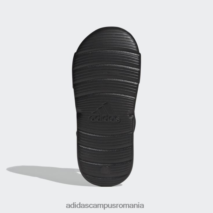 adidas campus romania sandale altaswim negre copii negru/alb/gri J266N217833