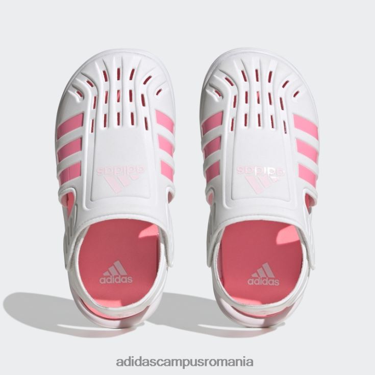 adidas campus romania sandale de apă cu vârf închis de vară alb adidas copii alb/roz fascicul/roz J266N217814