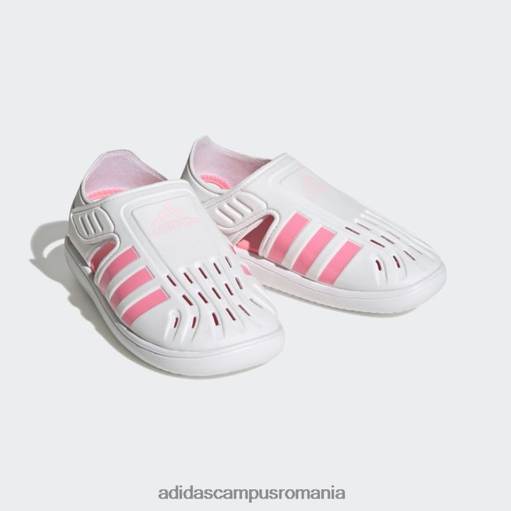 adidas campus romania sandale de apă cu vârf închis de vară alb adidas copii alb/roz fascicul/roz J266N217814