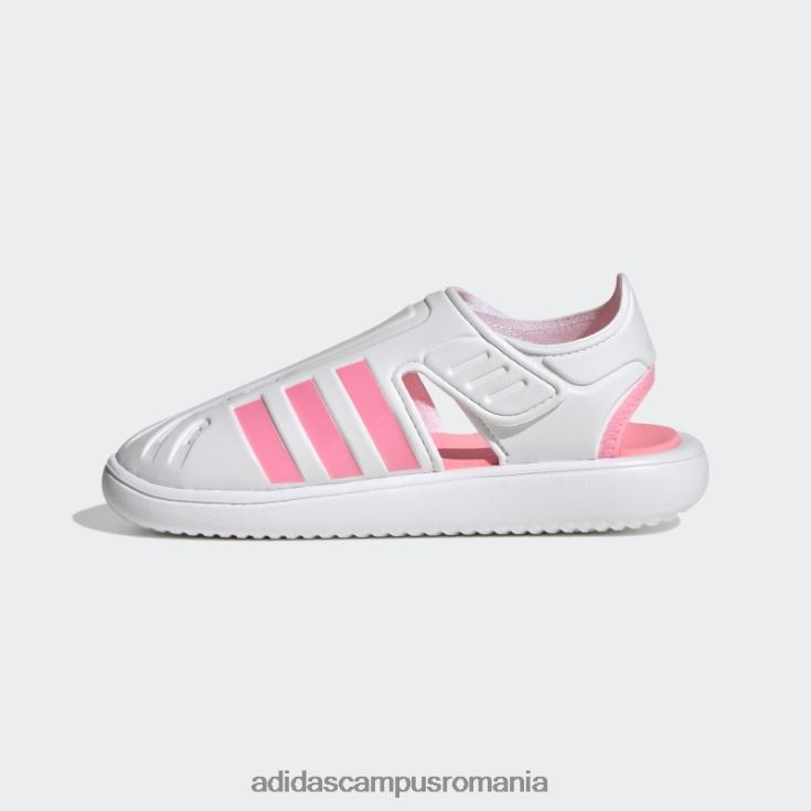 adidas campus romania sandale de apă cu vârf închis de vară alb adidas copii alb/roz fascicul/roz J266N217814