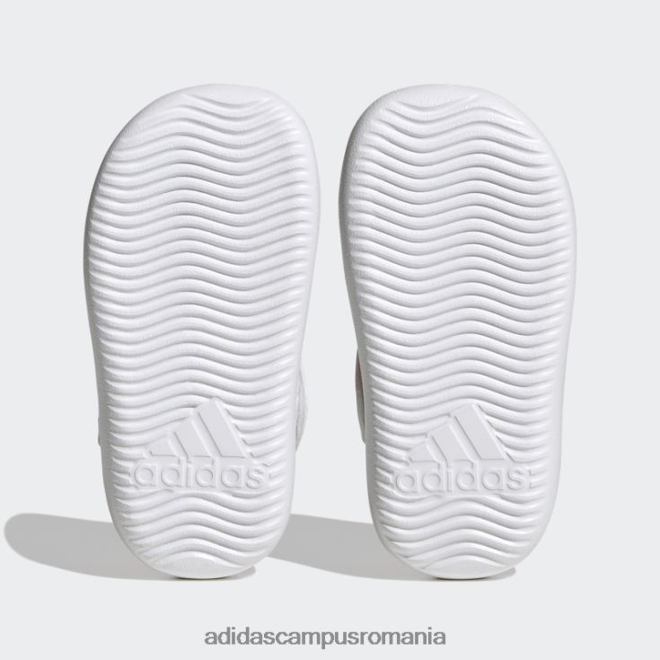 adidas campus romania sandale de apă de vară albe cu vârf închis copii alb/roz fascicul/roz J266N217668