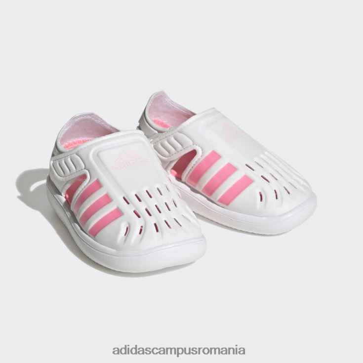 adidas campus romania sandale de apă de vară albe cu vârf închis copii alb/roz fascicul/roz J266N217668