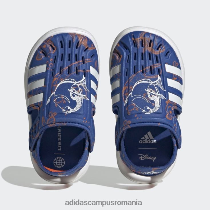 adidas campus romania sandale de apă de vară cu vârf închis la găsirea lui Nemo și Dory albastre copii albastru/alb/portocaliu J266N218035