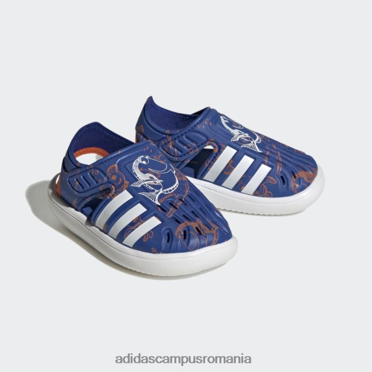 adidas campus romania sandale de apă de vară cu vârf închis la găsirea lui Nemo și Dory albastre copii albastru/alb/portocaliu J266N218035