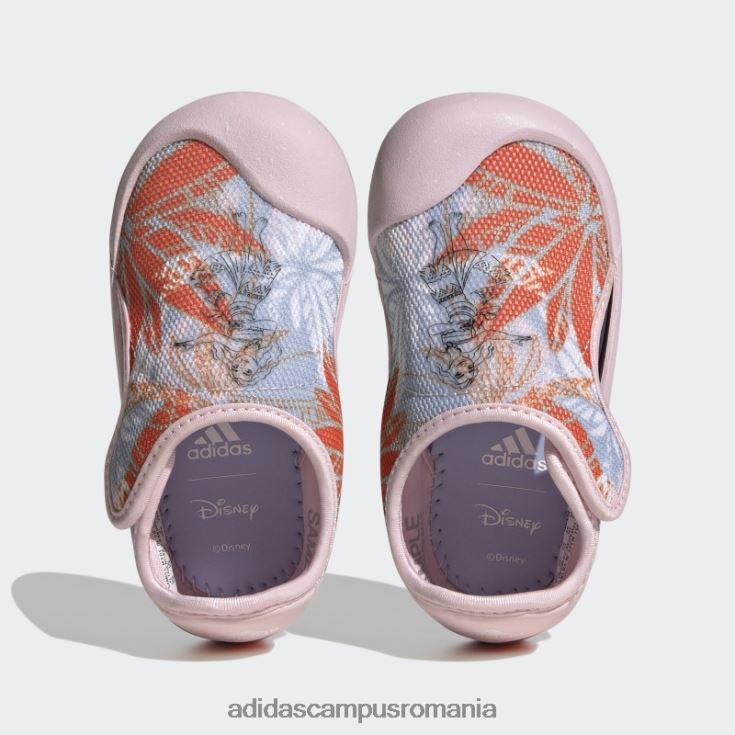 adidas campus romania sandale de înot moana roz x disney altaventure 2.0 copii roz/alb/portocaliu J266N217865