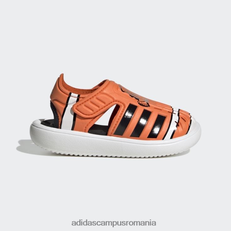 adidas campus romania sandale de vara cu varf inchis finding Nemo alb elegant copii portocaliu/negru/alb J266N218036