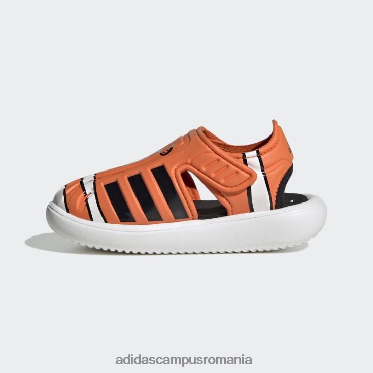 adidas campus romania sandale de vara cu varf inchis finding Nemo alb elegant copii portocaliu/negru/alb J266N218036