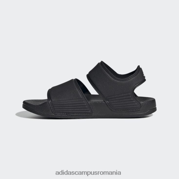 adidas campus romania sandale elegante adilette albe copii alb negru J266N217644