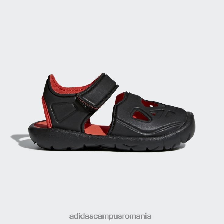 adidas campus romania sandale negre fortaswim 2.0 copii negru/roșu de înaltă rezoluție J266N218082