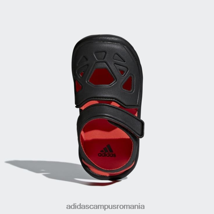 adidas campus romania sandale negre fortaswim 2.0 copii negru/roșu de înaltă rezoluție J266N218082