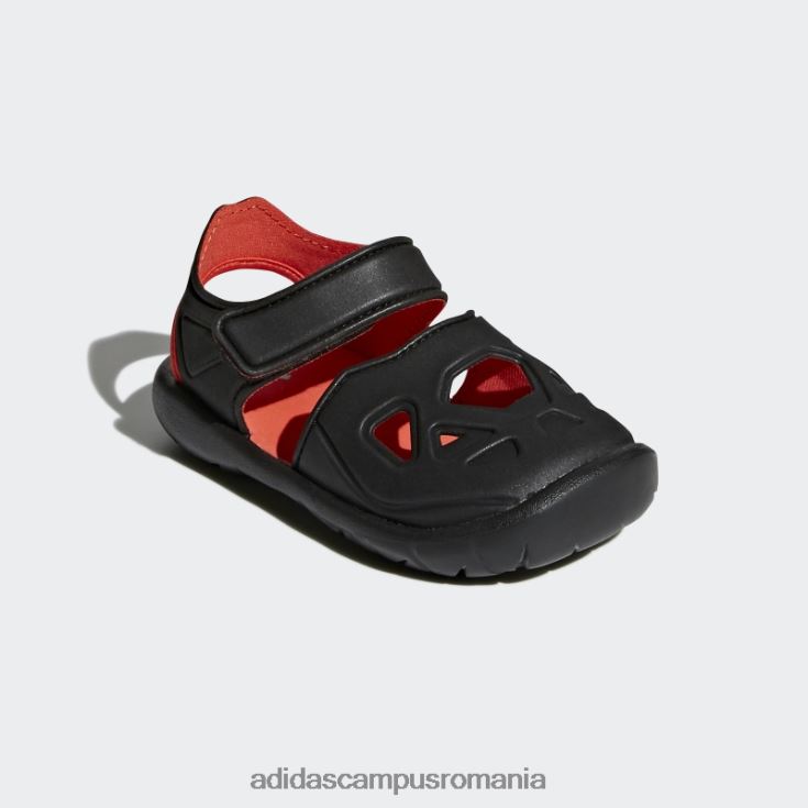adidas campus romania sandale negre fortaswim 2.0 copii negru/roșu de înaltă rezoluție J266N218082