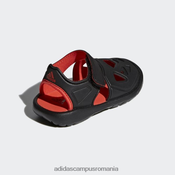 adidas campus romania sandale negre fortaswim 2.0 copii negru/roșu de înaltă rezoluție J266N218082
