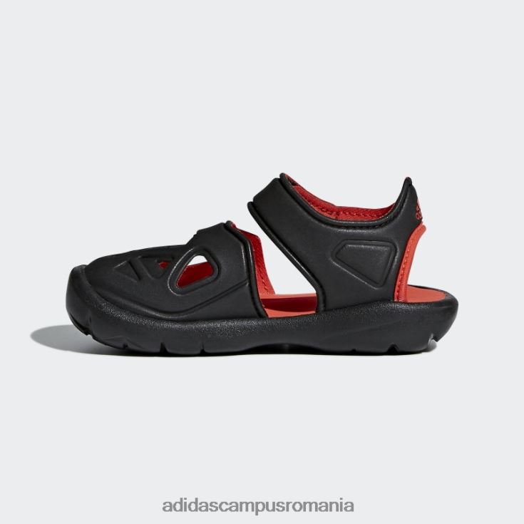 adidas campus romania sandale negre fortaswim 2.0 copii negru/roșu de înaltă rezoluție J266N218082