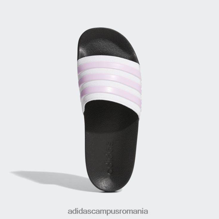 adidas campus romania tobogane de dus adilette lila copii alb/liliac J266N217878