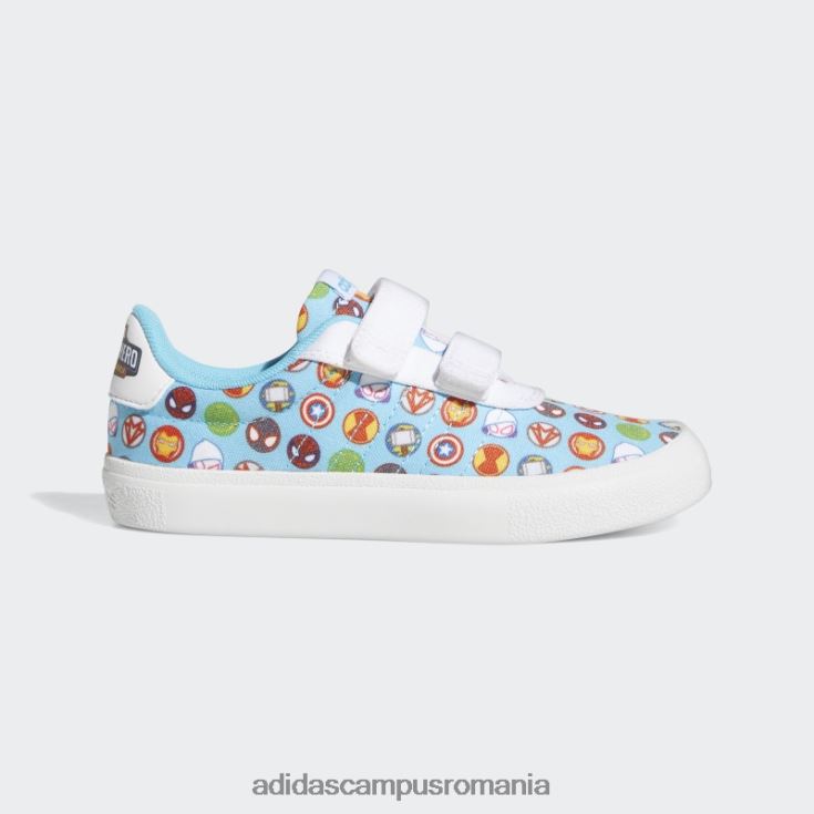 adidas campus romania white x marvel super hero adventures vulc pantofi raid3r fierbinte copii alb/cian J266N218077
