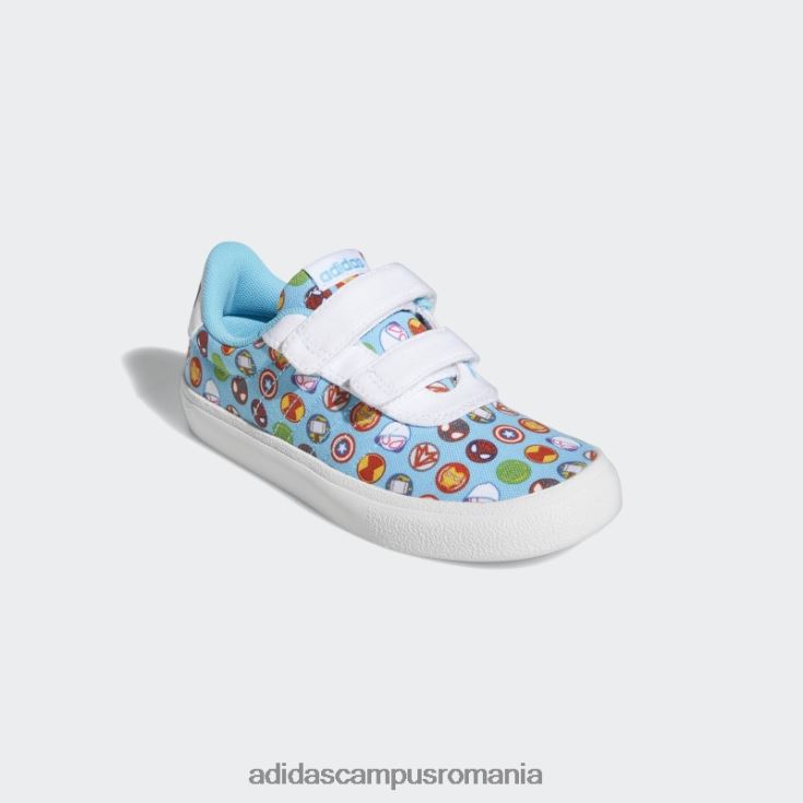 adidas campus romania white x marvel super hero adventures vulc pantofi raid3r fierbinte copii alb/cian J266N218077