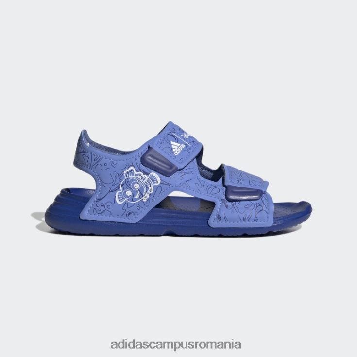 adidas campus romania x disney altaswim finding nemo sandale de înot fashion blue copii albastru alb J266N218240