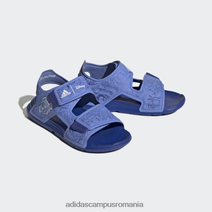 adidas campus romania x disney altaswim finding nemo sandale de înot fashion blue copii albastru alb J266N218240