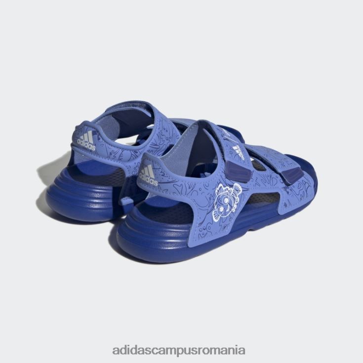 adidas campus romania x disney altaswim finding nemo sandale de înot fashion blue copii albastru alb J266N218240