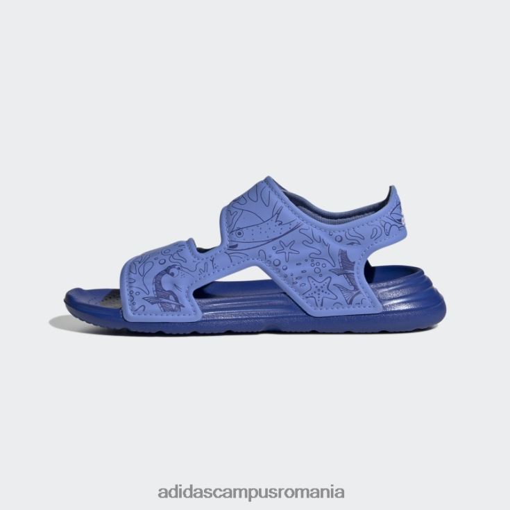 adidas campus romania x disney altaswim finding nemo sandale de înot fashion blue copii albastru alb J266N218240