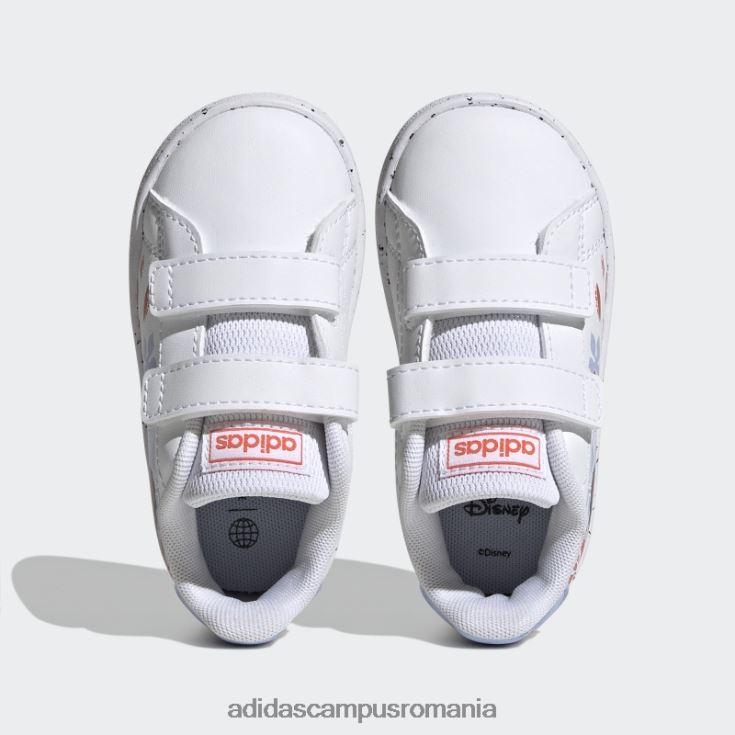 adidas campus romania x disney avantaj moana pantofi cu cârlig și buclă fashion alb copii alb/albastru zori/portocaliu J266N217602
