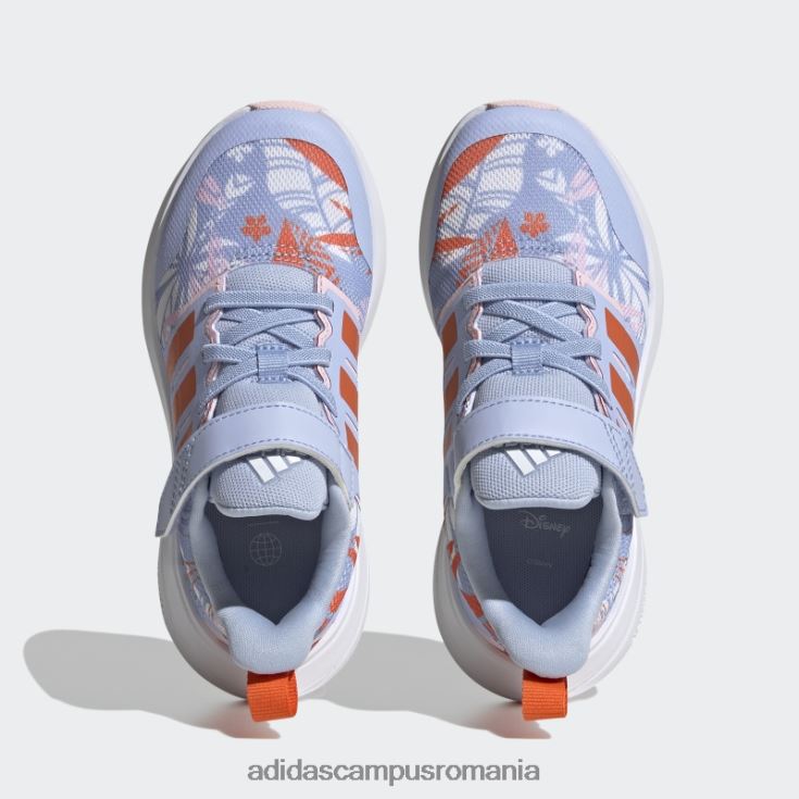 adidas campus romania x disney fortarun 2.0 moana cloudfoam dantela elastica cu curea pantofi hot blue Dawn copii albastru zori/portocaliu/alb J266N211186