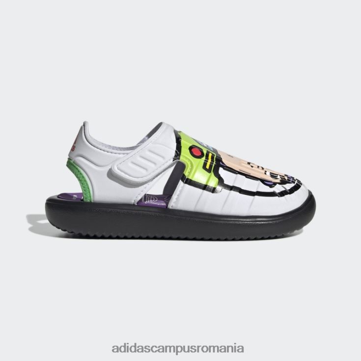 adidas campus romania x disney pixar buzz lightyear sandale apa alb moda copii alb/negru/rosu J266N218214