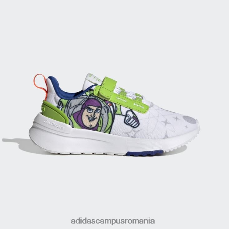 adidas campus romania x disney racer tr21 toy story pantofi buzz lightyear fashion alb copii alb/verde J266N211496