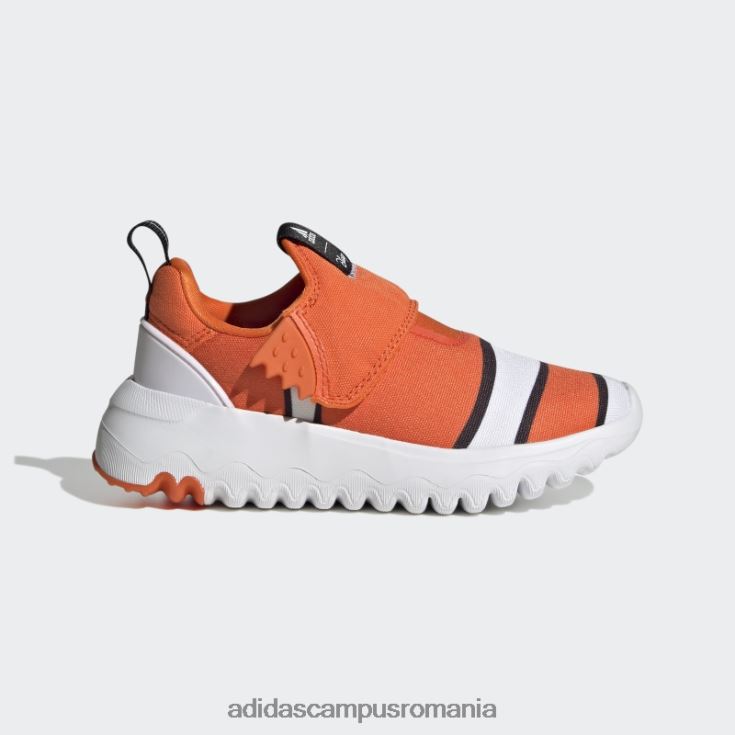 adidas campus romania x disney suru365 găsirea pantofilor slip-on nemo portocaliu fierbinte copii portocaliu/alb/negru J266N218241