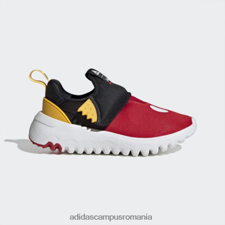adidas campus romania x disney suru365 mickey pantofi slip-on negru fierbinte copii negru/stacojiu/auriu J266N218245