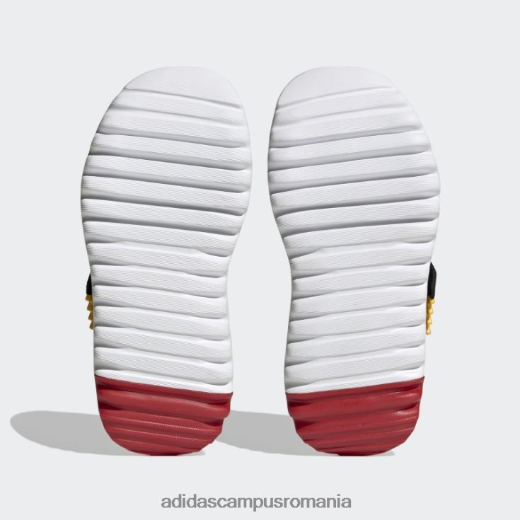 adidas campus romania x disney suru365 mickey pantofi slip-on negru fierbinte copii negru/stacojiu/auriu J266N218245