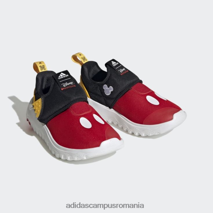 adidas campus romania x disney suru365 mickey pantofi slip-on negru fierbinte copii negru/stacojiu/auriu J266N218245