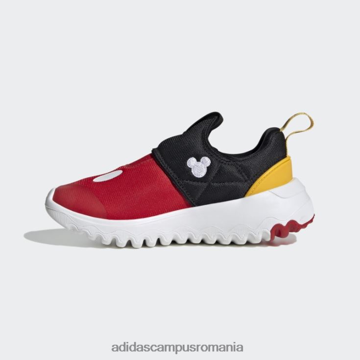adidas campus romania x disney suru365 mickey pantofi slip-on negru fierbinte copii negru/stacojiu/auriu J266N218245