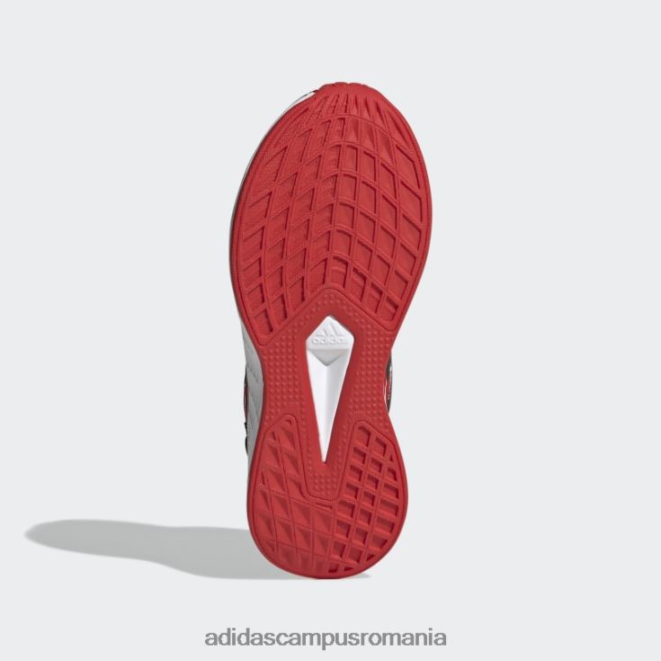 adidas campus romania x marvel duramo 10 mile morales pantofi dantela rosu copii roșu/negru/alb J266N211465