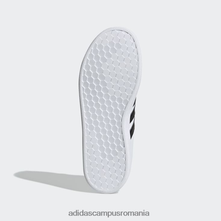 adidas campus romania pantofi de curte albi copii alb negru J266N211440