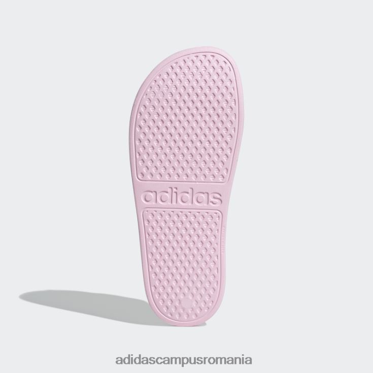 adidas campus romania tobogane adilette aqua roz copii roz/alb J266N211369