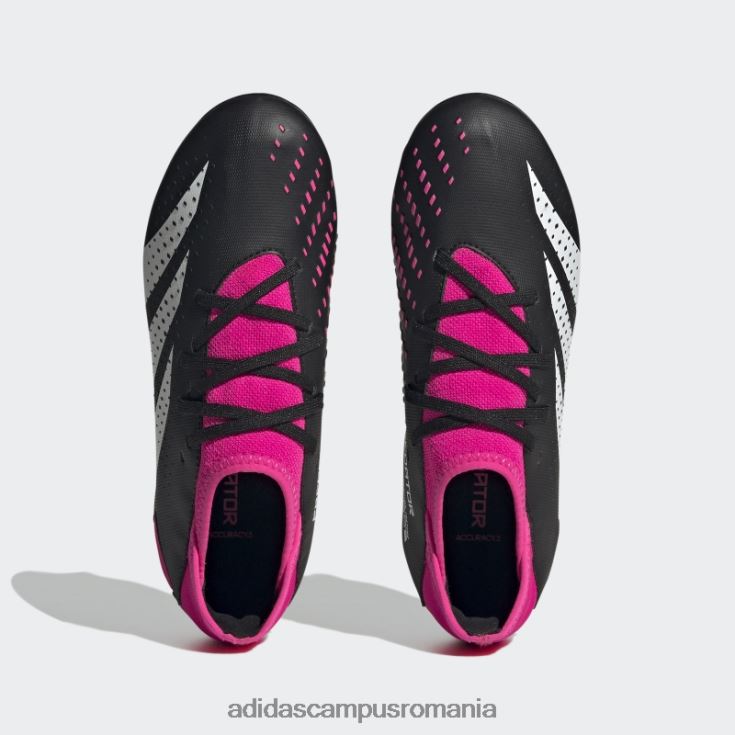 adidas campus romania Predator roz elegantă precizie.3 cizme de pământ moale copii negru/alb/roz J266N217610