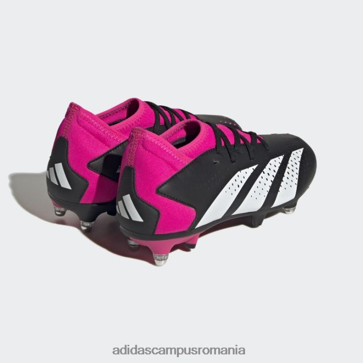 adidas campus romania Predator roz elegantă precizie.3 cizme de pământ moale copii negru/alb/roz J266N217610