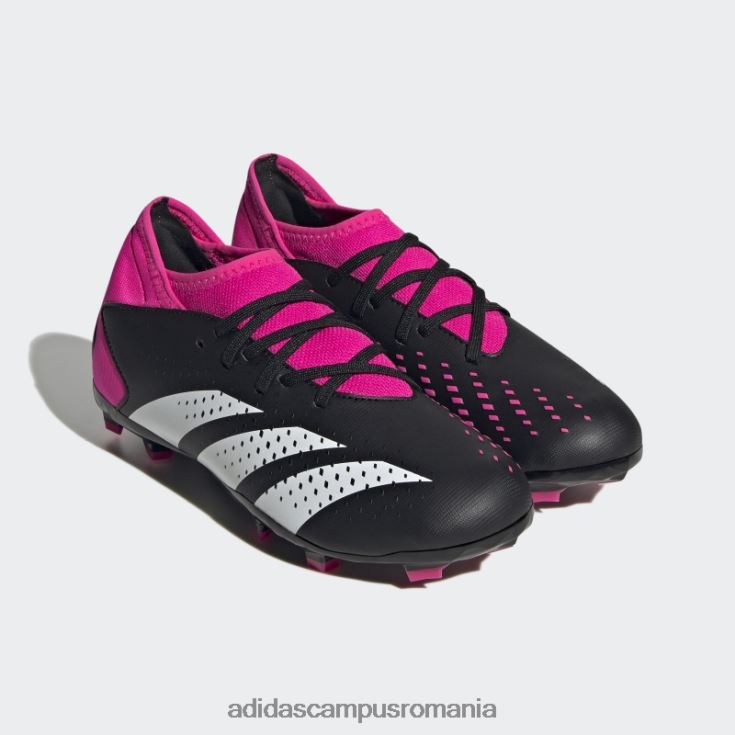 adidas campus romania Predator roz precizie.3 crampoane de fotbal pentru teren ferm elegant copii negru/alb/roz J266N224846