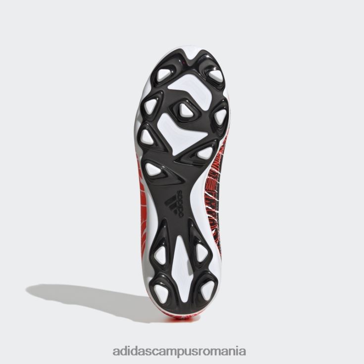 adidas campus romania alb x speedportal messi.4 crampoane flexibile de sol copii alb/negru/rosu J266N211519