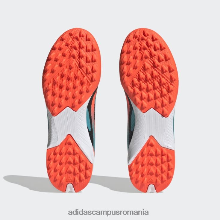 adidas campus romania cizme stilate negre x speedportal messi.3 turf copii portocaliu/papură cu mentă/negru J266N217593