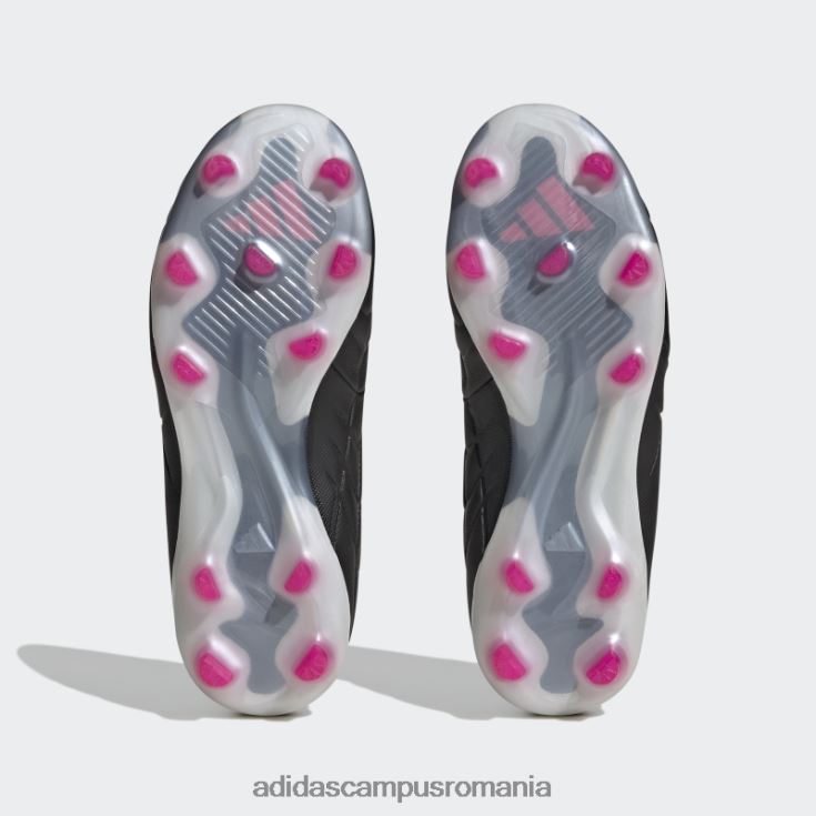 adidas campus romania copa pure.1 crape teren ferm zero metalic copii negru/zero metalic/roz J266N211413